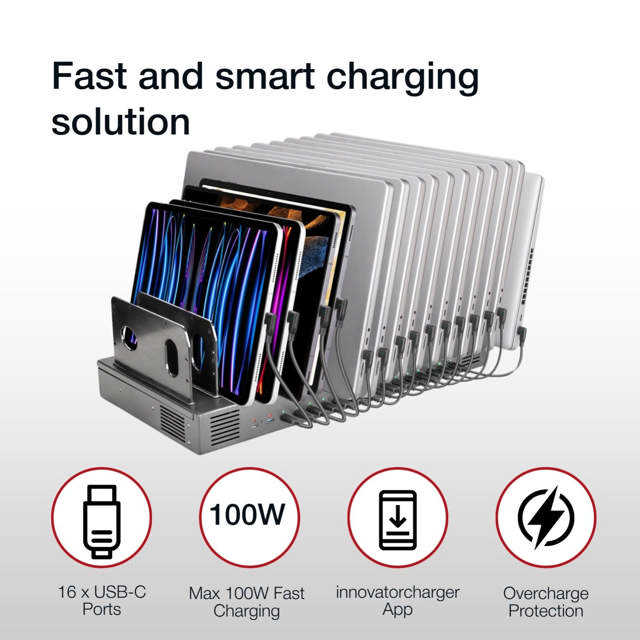 Shintaro 16-Port USB-C 1000W Charger