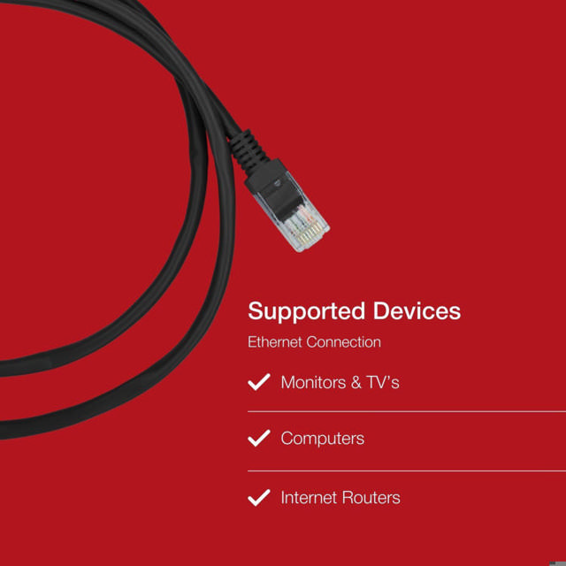 Shintaro Cat6 24 AWG Patch Black 500MM