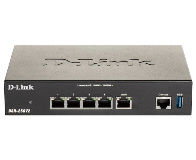 D-Link DSR-250V2 Unified Service Router