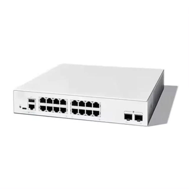 Cisco 16-Port GE 120W PoE + 2 SFP Switch