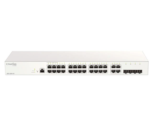 D-Link 28-Port Nuclias Cloud Switch