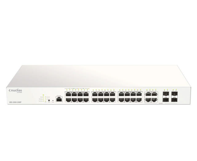 D-Link 28-Port Cloud-Managed Switch 370W