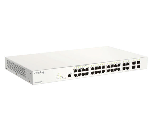 D-Link 28-Port Nuclias Cloud PoE Switch