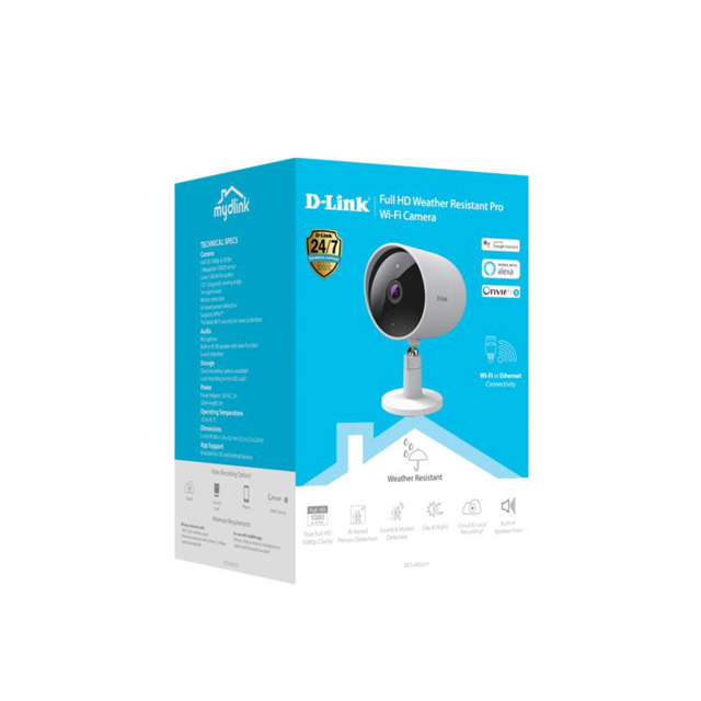 D-Link FHD Weather Resistant WiFi Camera