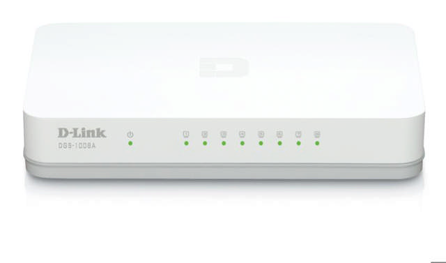 D-Link 8-Port Unmanaged Switch