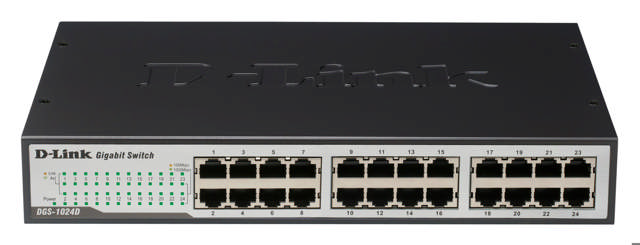 D-Link 24-Port Unmanaged Desktop Switch