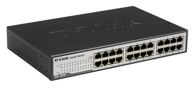D-Link 24-Port Unmanaged Desktop Switch