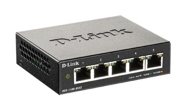 D-Link 5-Port Smart Managed DesktopSwitch