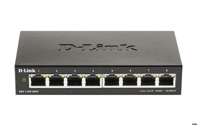 D-Link 8-Port Smart Managed Switch
