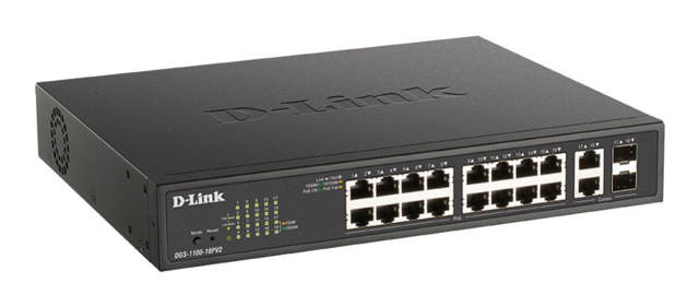 D-Link 18-Port Smart Managed PoE Switch