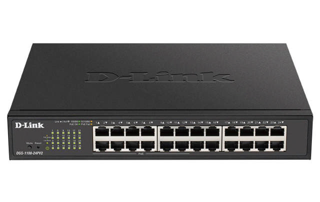 D-Link 24-Port Smart Managed PoE Switch