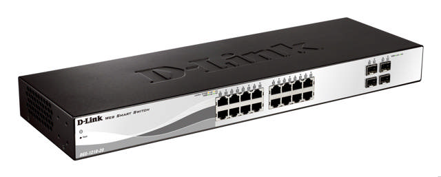 D-Link 20-Port Smart Managed Switch