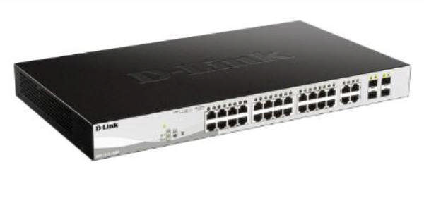 D-Link 28-Port Smart Managed PoE Switch
