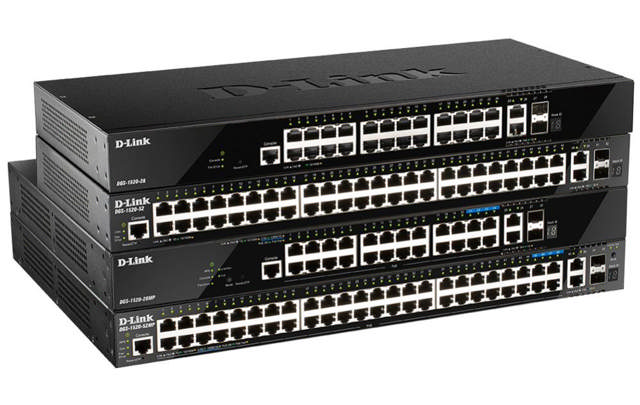 D-Link 28-Port Smart Managed Switch PoE