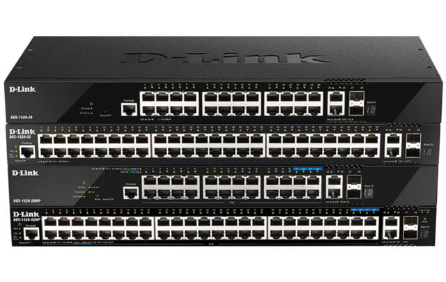 D-Link 28-Port Smart Managed Switch PoE