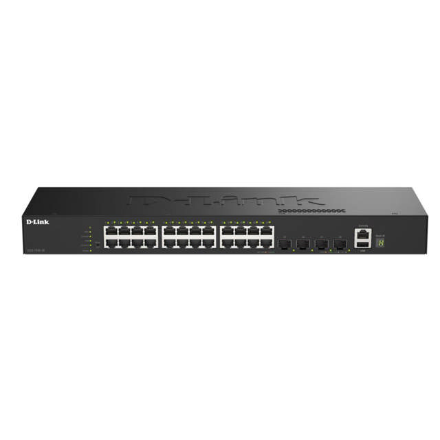 D-Link 28-Port Stackable Smart Switch