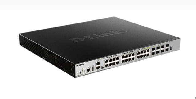 D-Link 28-Port Managed Switch BASE-T PoE
