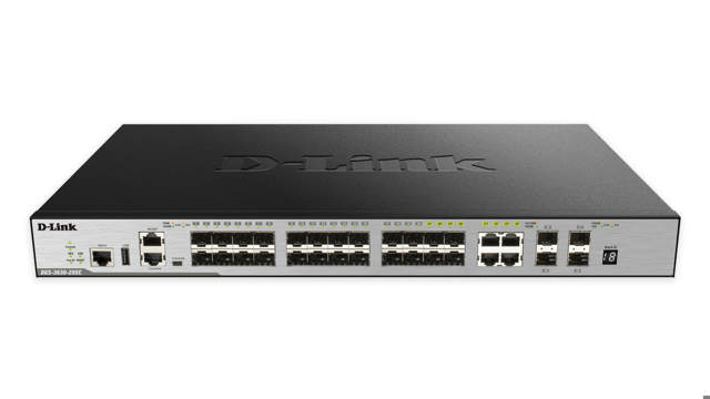 D-Link 28-Port Managed Switch SFP