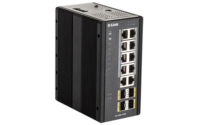 D-Link 14-Port Managed Switch BASE-T PoE