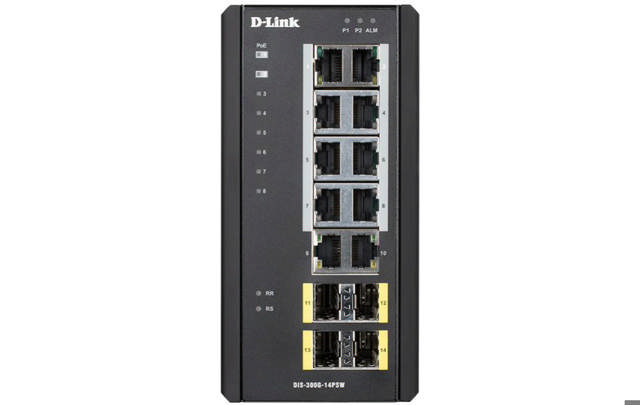 D-Link 14-Port Managed Switch BASE-T PoE