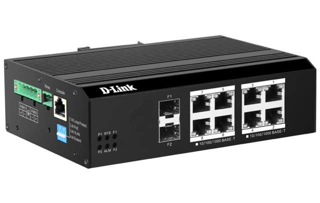 D-Link 10-Port Smart Mnaged PoE+ Switch
