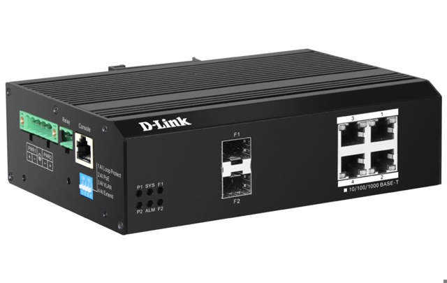 D-Link 6-Port Smart Managed PoE+ Switch