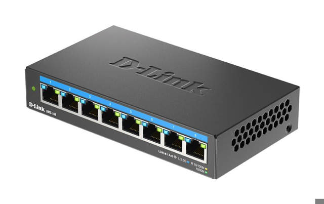 D-Link 8-Port 2.5G mGE Unmanaged Switch