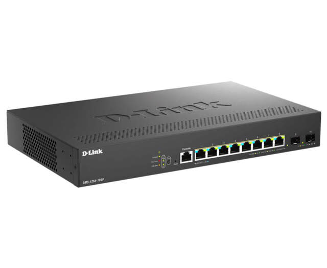D-Link 8-Port Smart Managed SFP