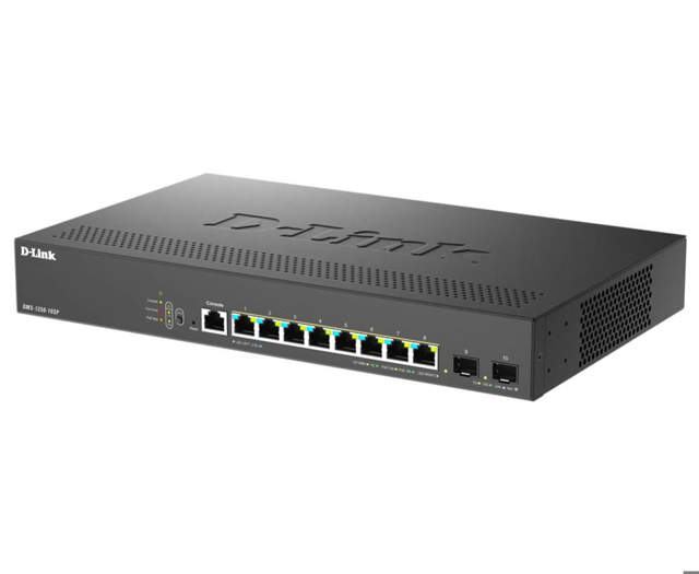 D-Link 8-Port Smart Managed SFP