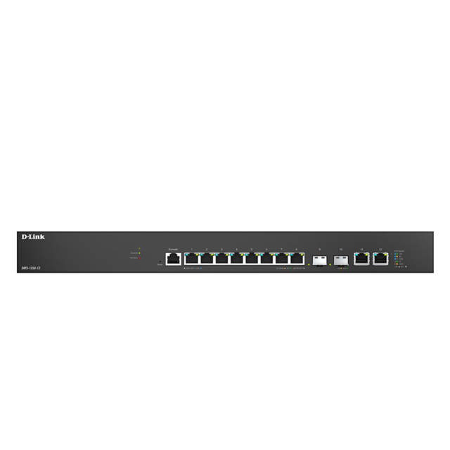 D-Link 12-Port MultiGigabit Smart Switch