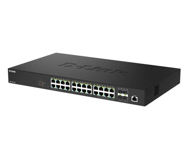 D-Link 28-Port MGigabit Smart POE