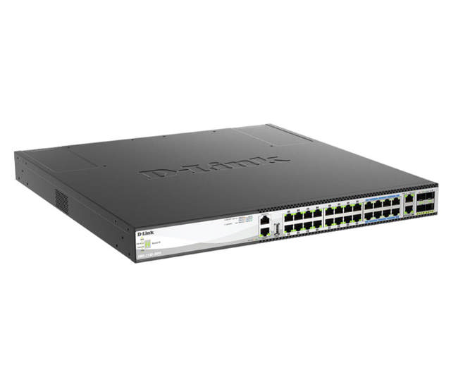 D-Link 30-Port Managed Switch PoE SFP28