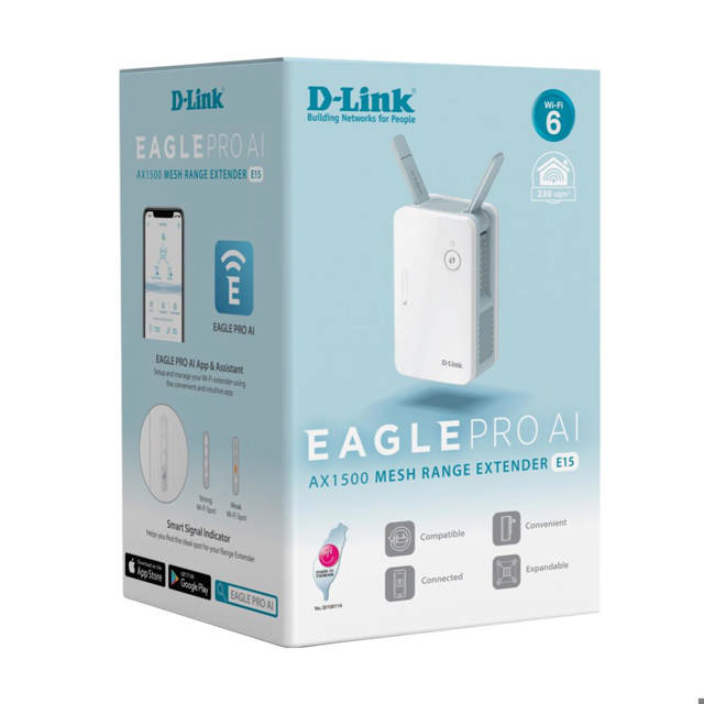 D-Link EAGLE PRO AI AX1500 Mesh Extender