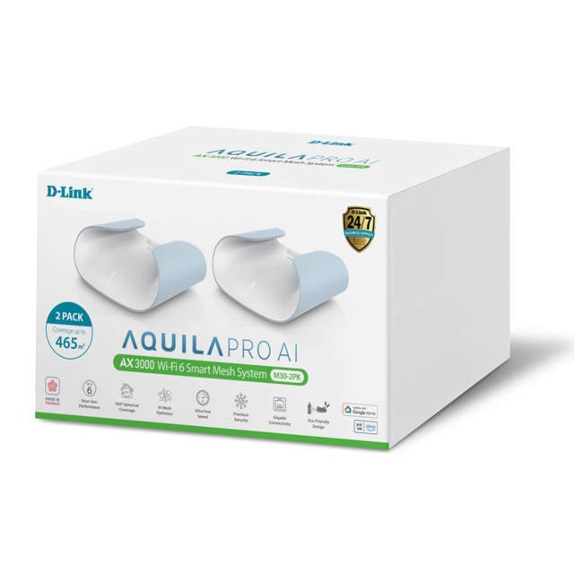 D-Link AQUILA PRO AI AX3000 2-Pack
