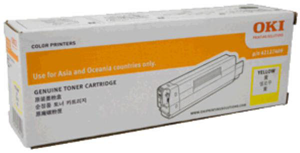 OKI TONER CARTRIDGE 45396205 YELLOW