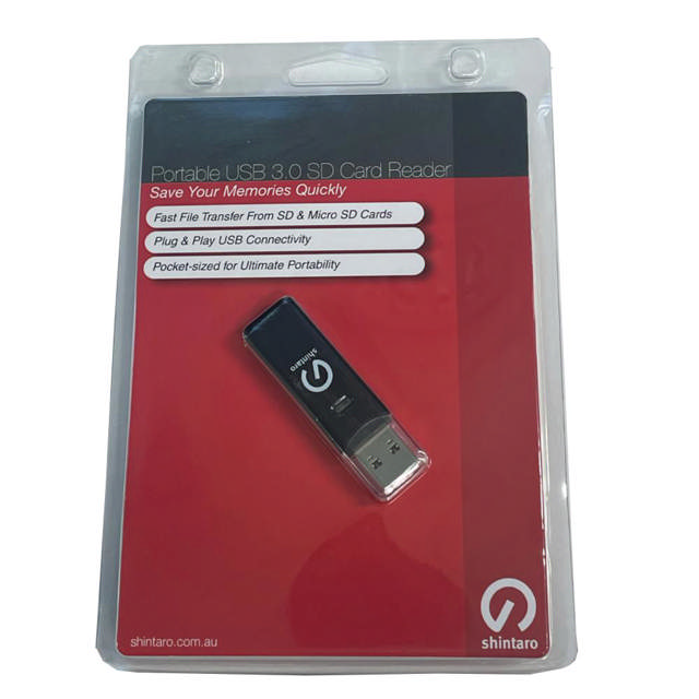 Shintaro USB-A SD Card Reader