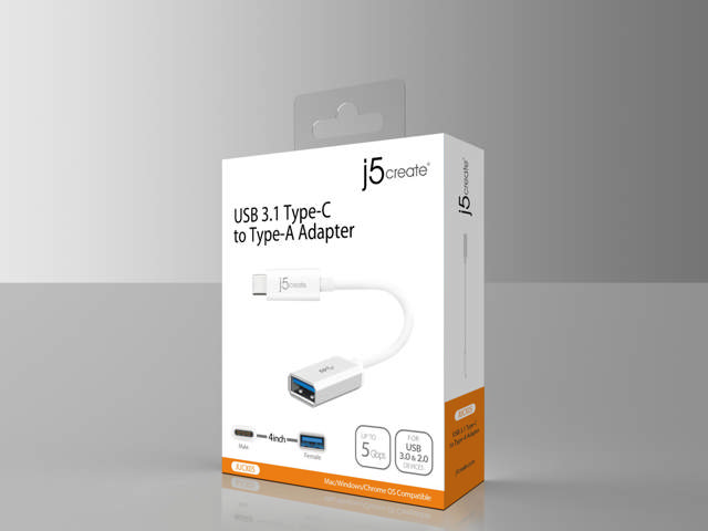 J5create JUCX05 USB 3.1 Type-C to Type-A