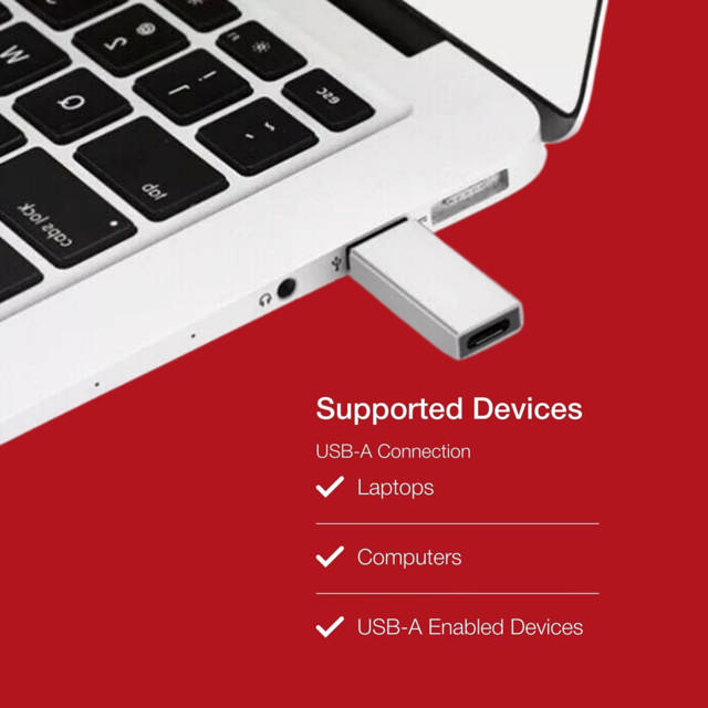 Shintaro USB-A Male to USB-C Female