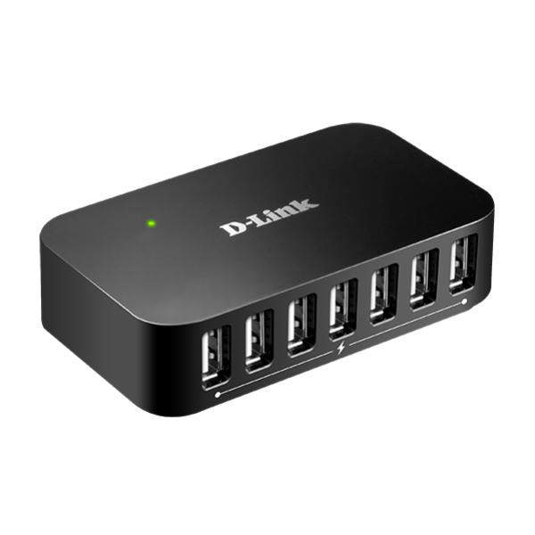 D-Link 7-Port USB 2.0 Fast Charge Hub