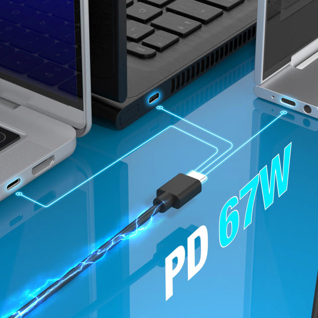 J5create JUP1565DCU 67W GaN PD USB-C