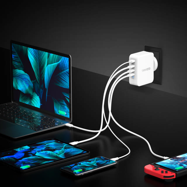 J5create JUP43130 130W GaN USB-C 4-Port