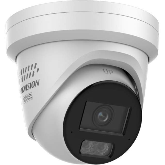 Hikvision 8MP Turret NetworkCamera White