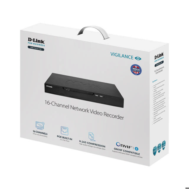 D-Link DCS-F4808E Vigilance 8 x 8MP Kit