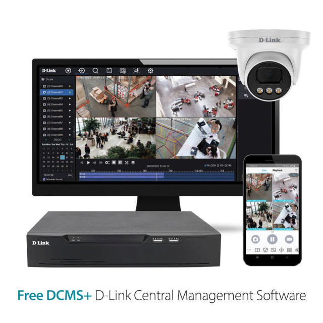 D-Link DCS-F4805E Vigilance 5 x 5MP Kit