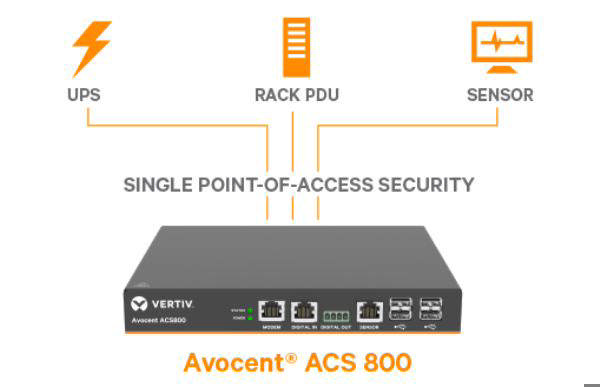 Vertiv Avocent ACS800 Serial Console
