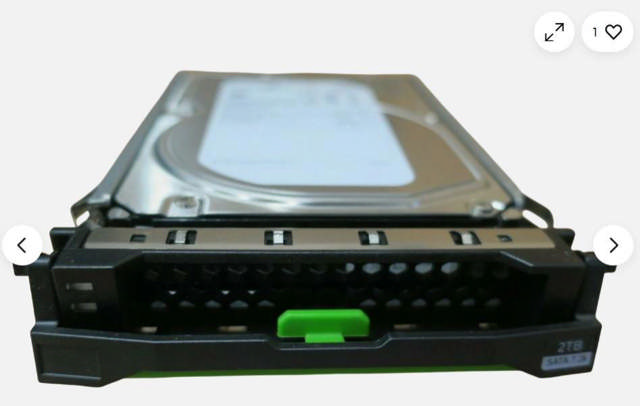 Fujitsu HD SATA 6G 2TB 7.2K HP 3.5