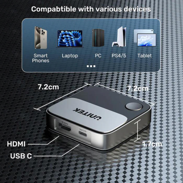 Unitek Wireless Screen Mirroring Device